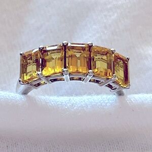 Marialite Sterling Silver Ring with Certificate of Authenticity